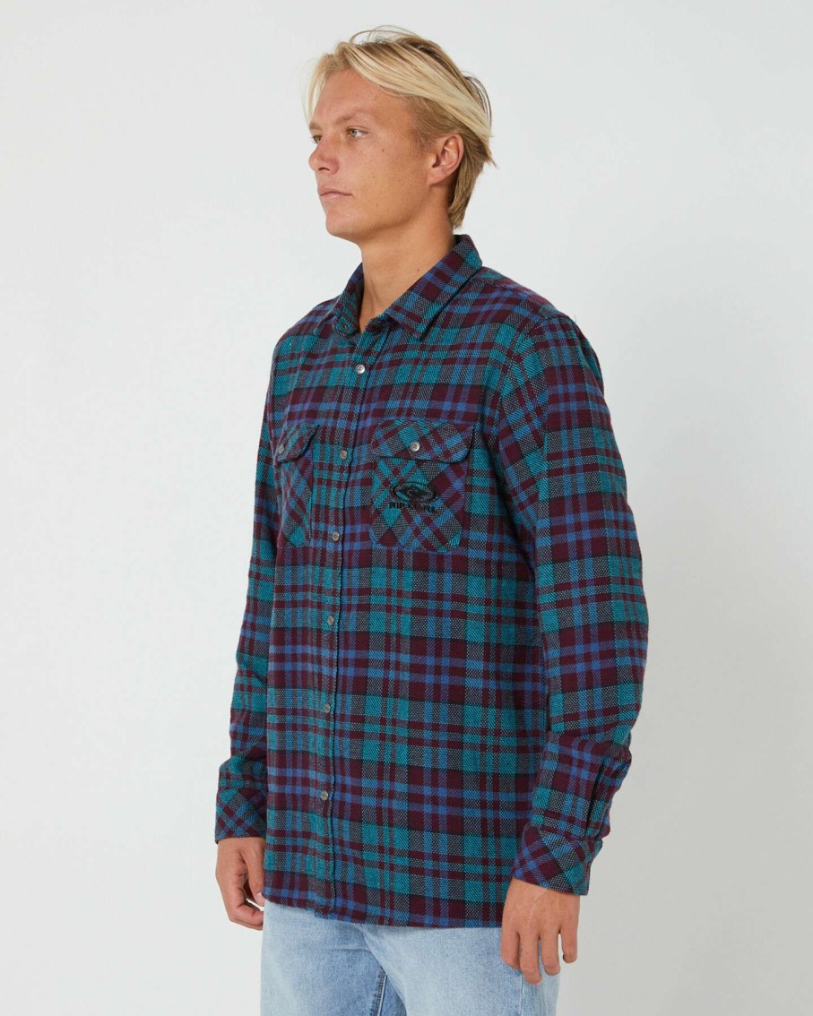 Mens * | Rip Curl Latest Fashion Archive Mens Ls Flannel