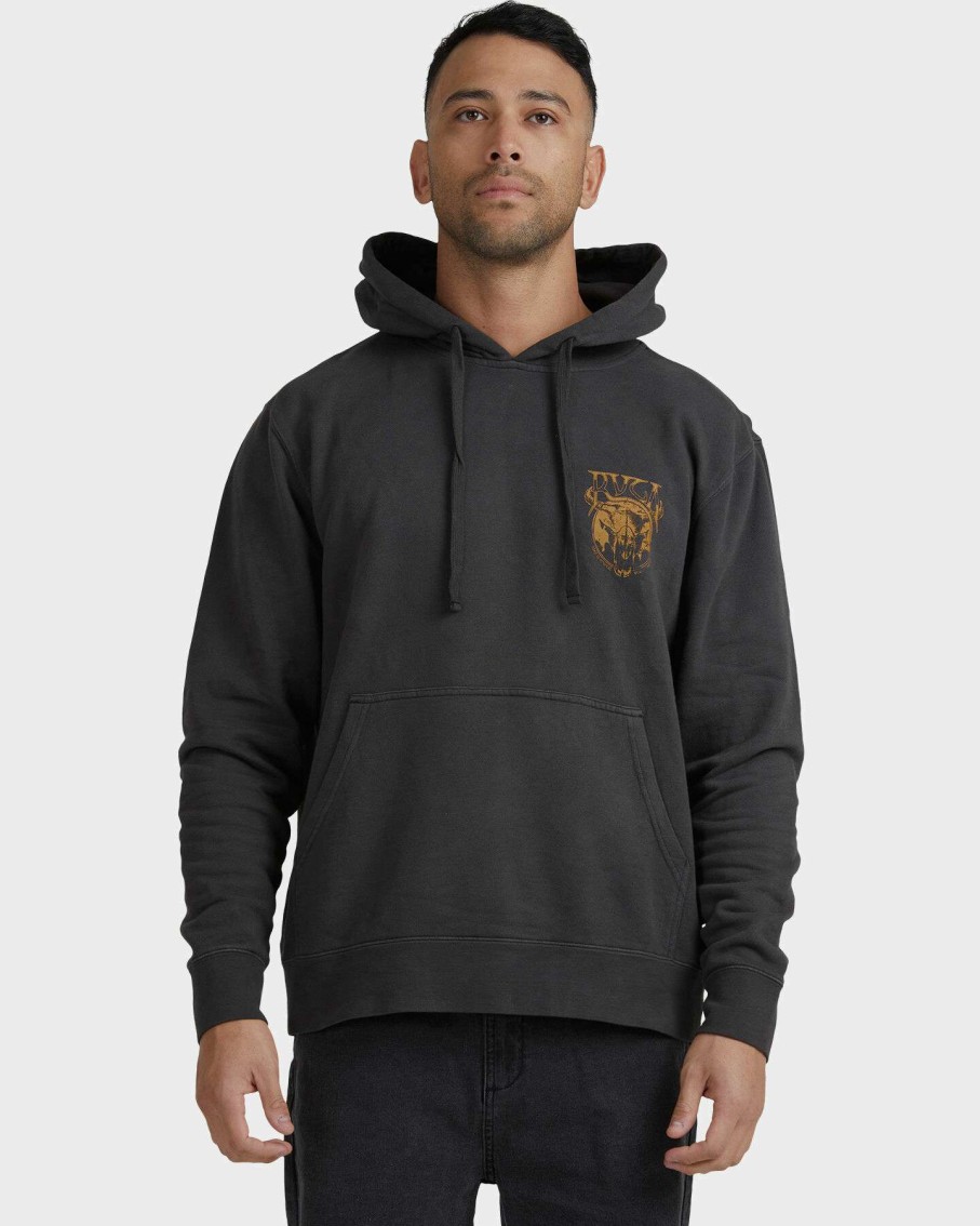 Mens * | Rvca Latest Fashion Death Valley Hoodie