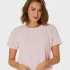 Womens * | Swell Top Selling Bayside Terry Tee