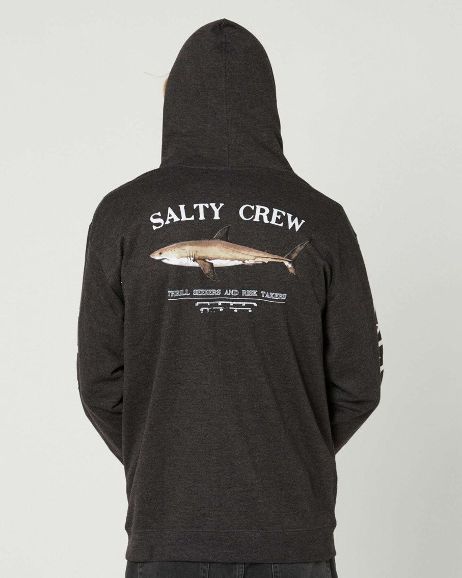 Mens * | Salty Crew Gift Selection Bruce Mens Hooded Fleece