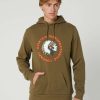 Mens * | Brixton Hot Sale Rival Stamp Mens Hoodie