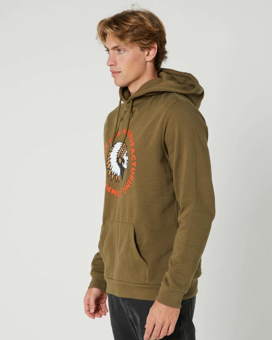 Mens * | Brixton Hot Sale Rival Stamp Mens Hoodie