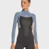 Surf * | Roxy Quality Guarantee Womens 2X2Mm Prologue Back Zip Ls Springsuit