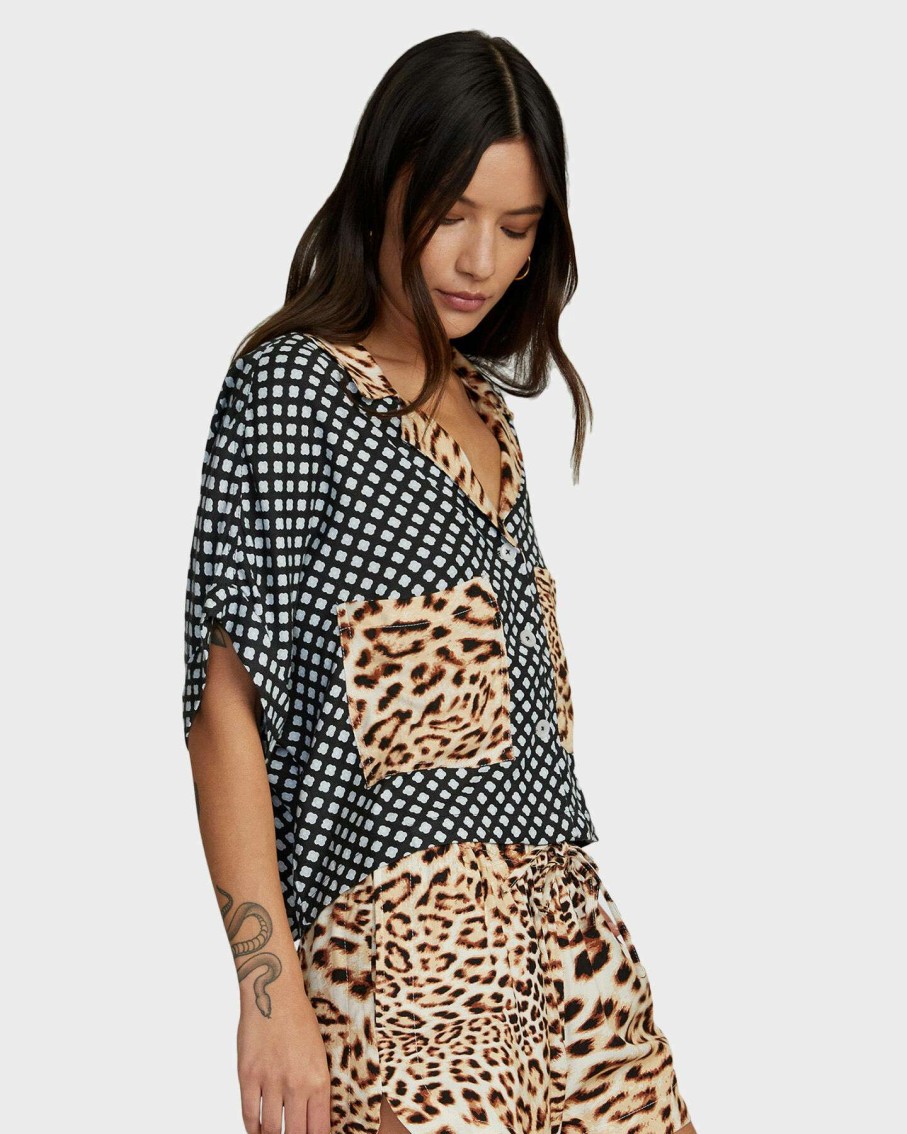 Womens * | Rvca Popular Speakeasy Top